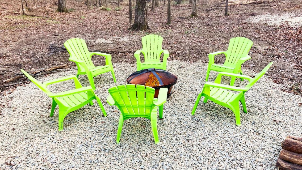 3Bd Cabin Family Fun Arcade Games Fire Pit 5 Min From Lake Fishing Hunting โบรคเคนโบว์ ภายนอก รูปภาพ